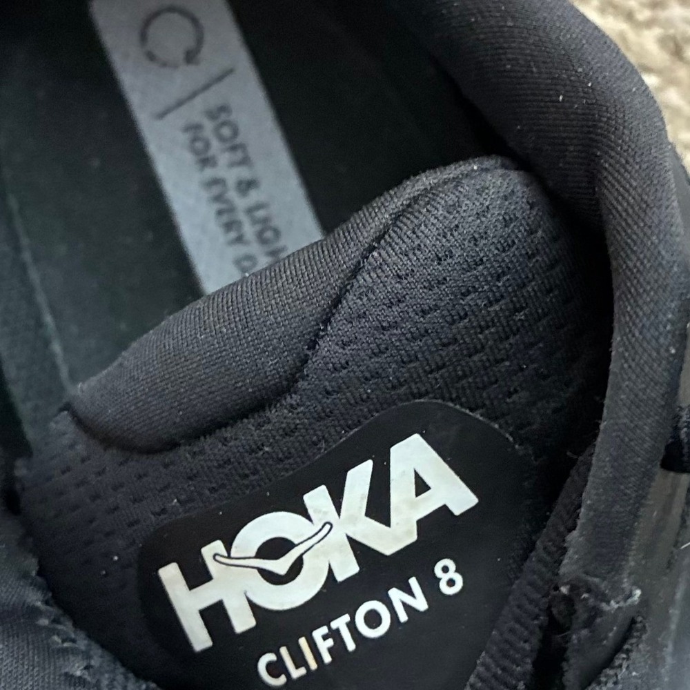 Hoka One One Clifton 8 Women Running Shoes Women's 9.5B Comfort Athletic Sporty - Picture 7 of 8